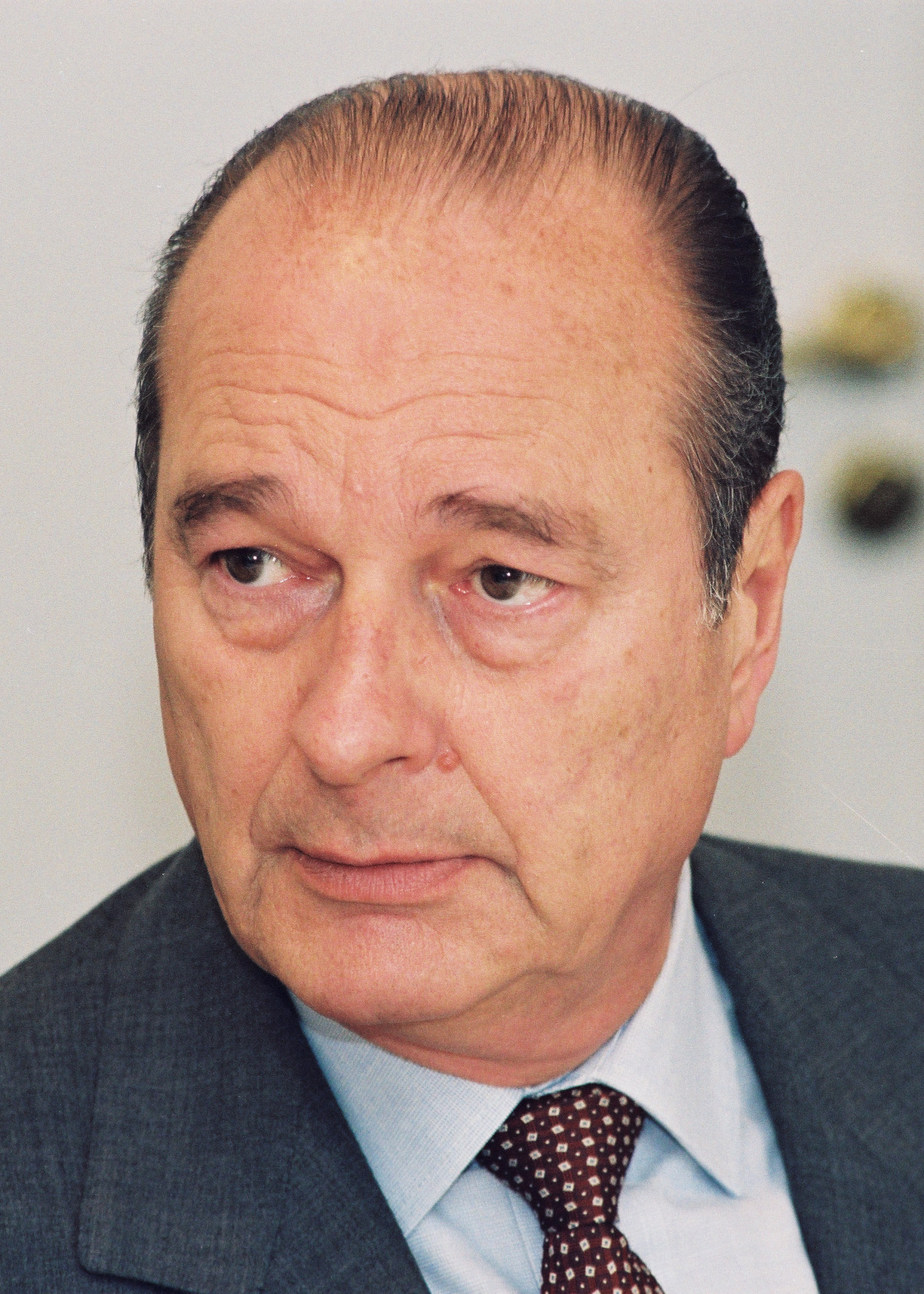 Portrait de Jacques Chirac en 1997